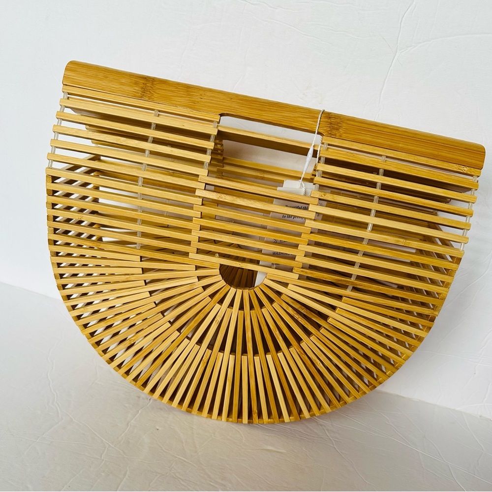 Bamboo handbag brand new